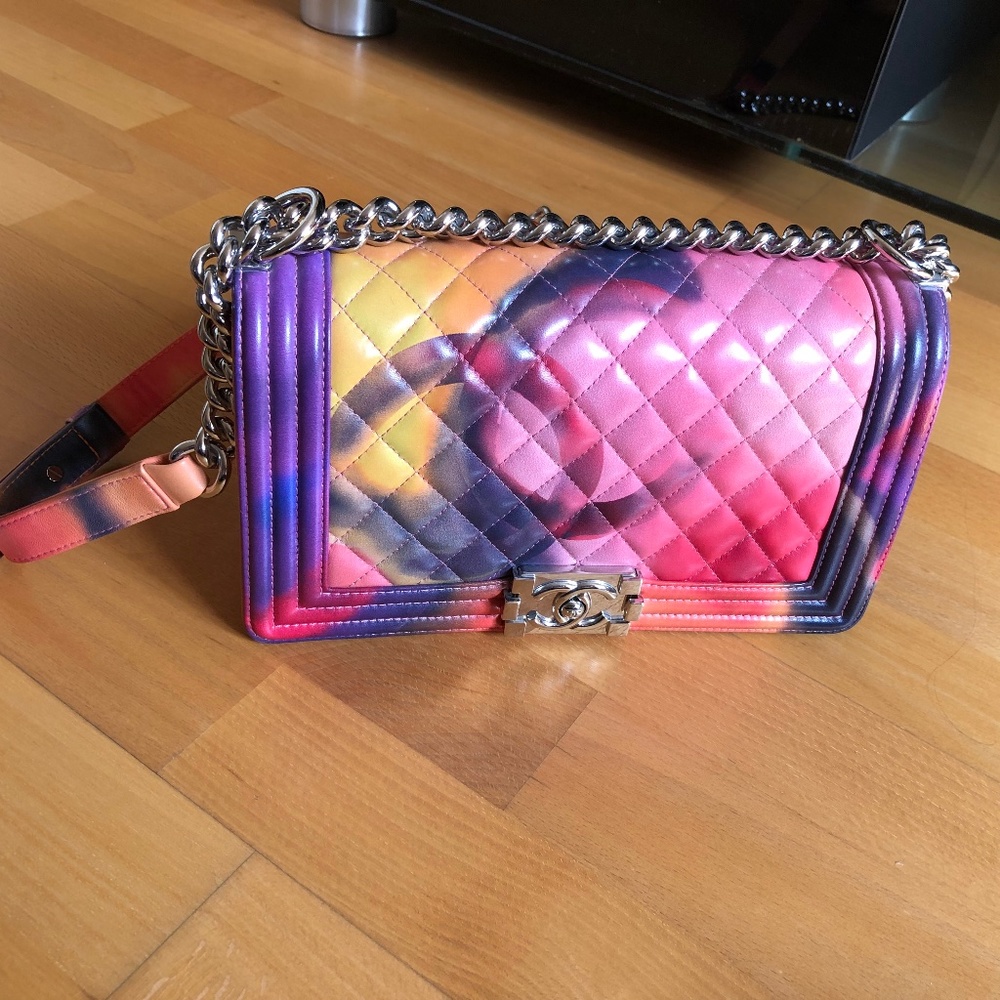 Chanel Boy leather crossbody bag